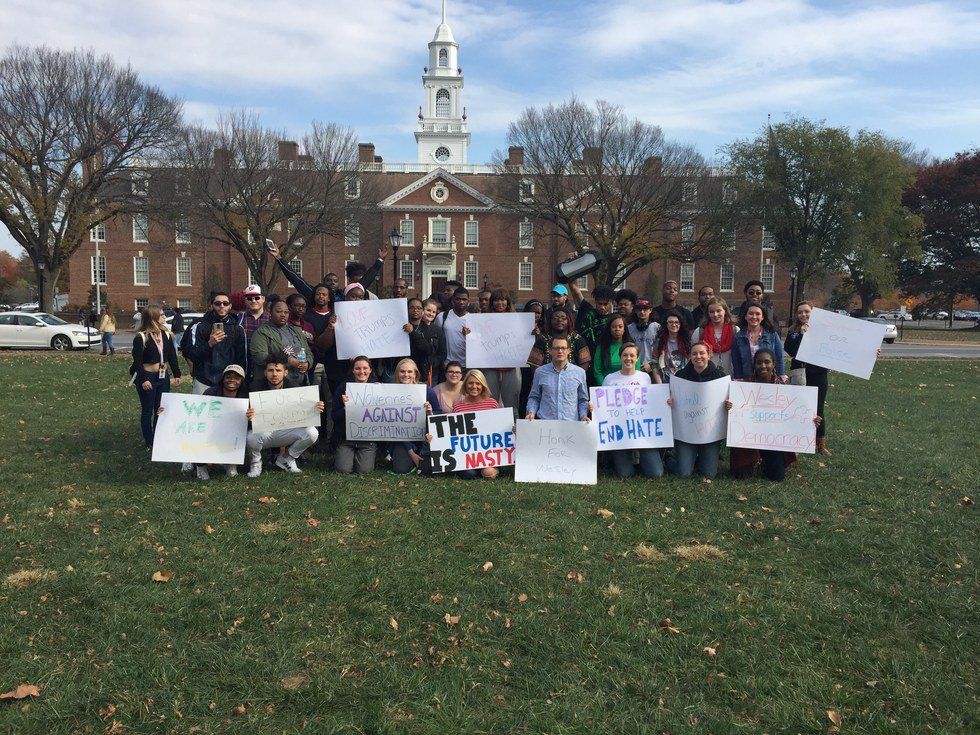 Wesley College Protests Discrimination