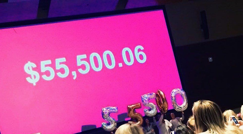 Zeta Tau Alpha Nu Chapter Raises $55,500.06 for Breast Cancer