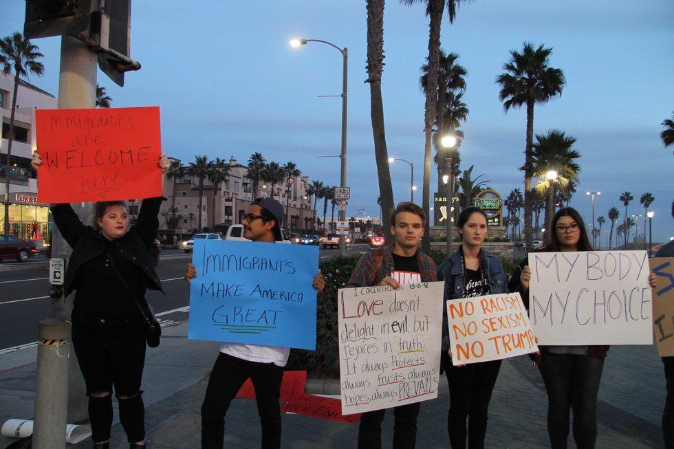 What You'll Really Hear At A Trump Protest