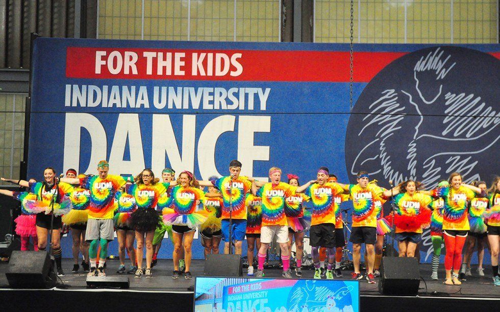 IUDM Rocks Indiana University Campus