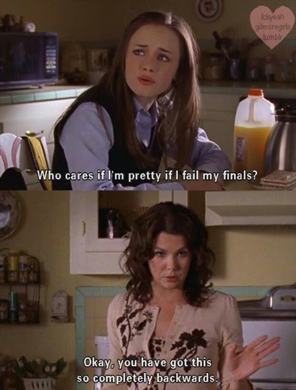 Freshman Year of College as told by Gilmore Girls