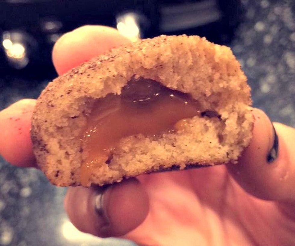 Caramel Stuffed Snickerdoodle Recipe