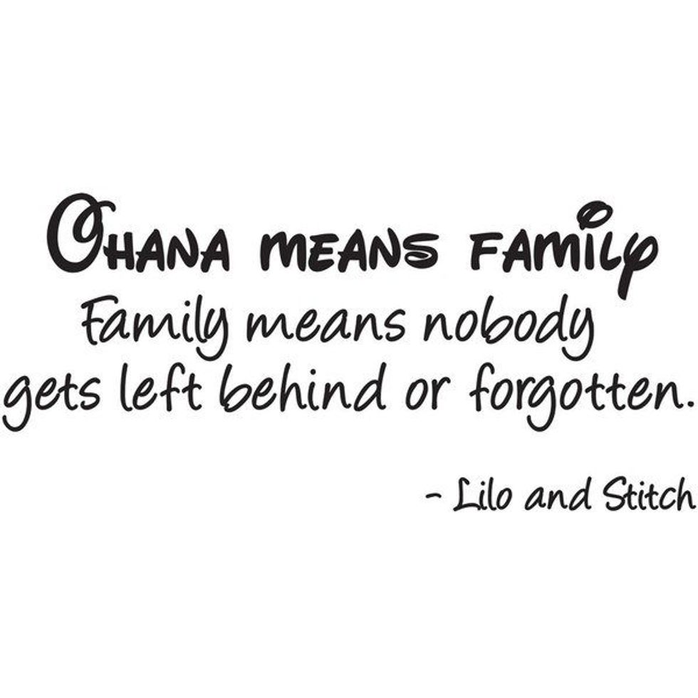 Ohana Means Family