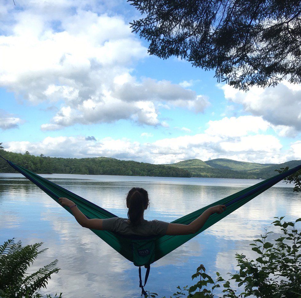 In My Dictionary Hammocking Is A Word