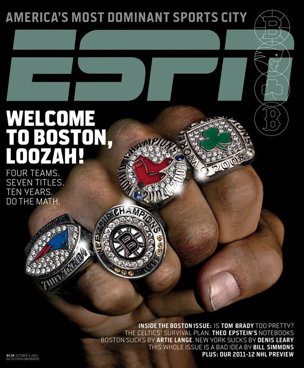 Top 10 Boston Athletes In My Lifetime