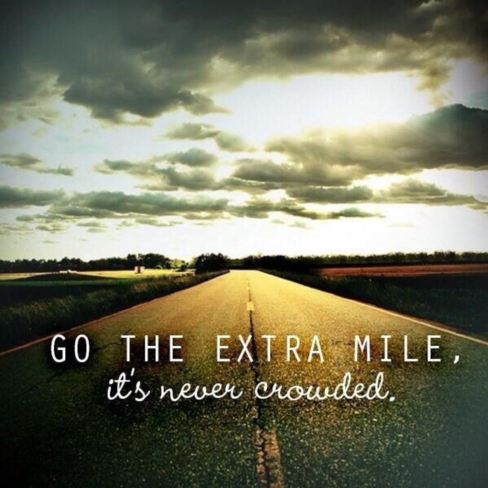 Go The Extra Mile