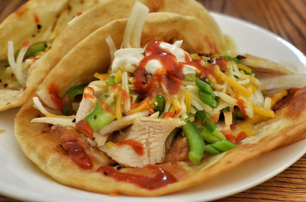 Crock Pot Chicken Tacos