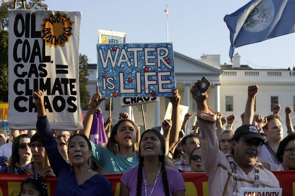 Political Repression of #NoDAPL Protesters