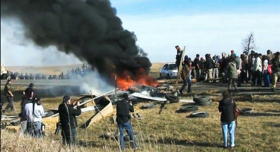 Escalation At The Dakota Access Pipeline Protest