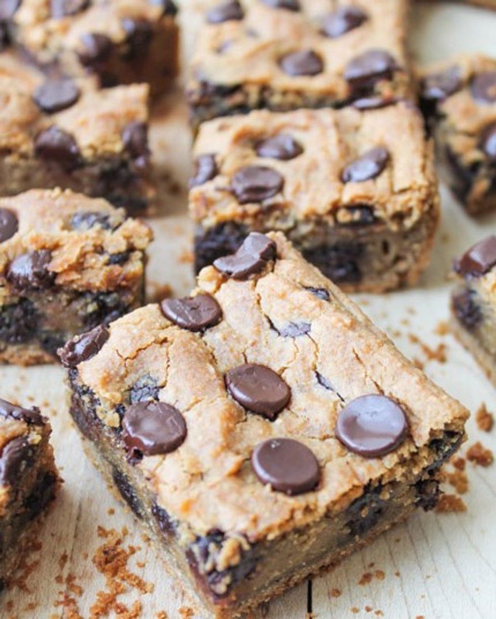 Heavenly Healthy Peanut Butter Brownies