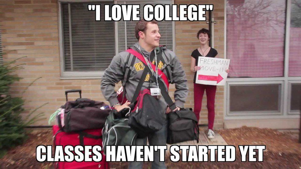 College Freshmen Have It Rough...