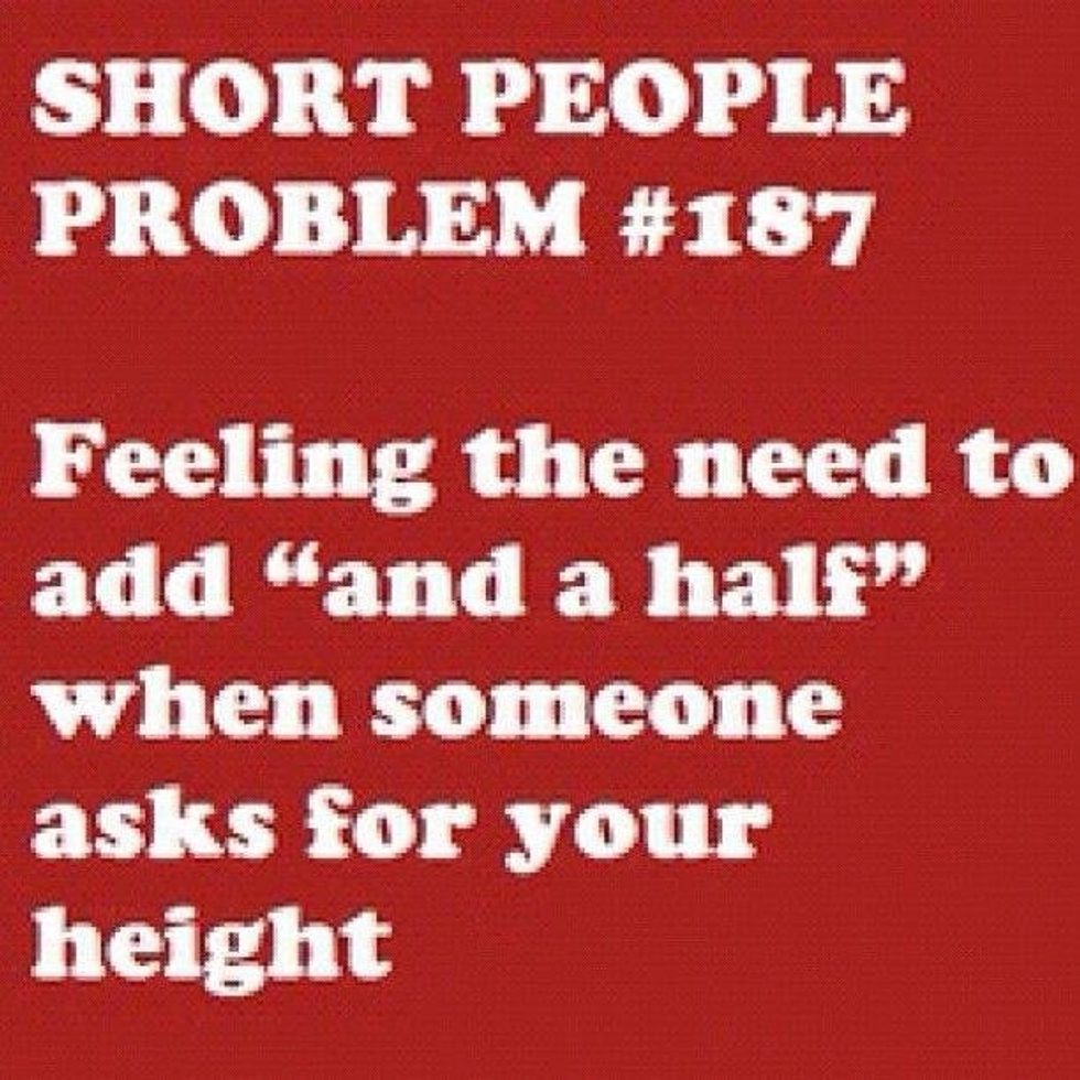 Short Girl Struggles