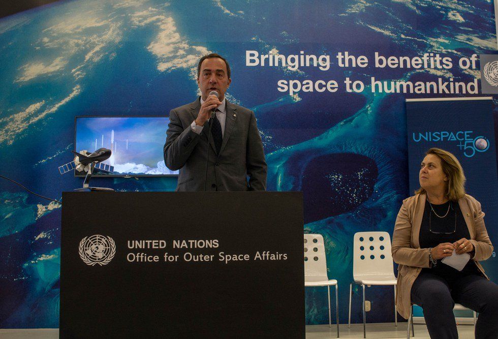 The UN's First Space Mission