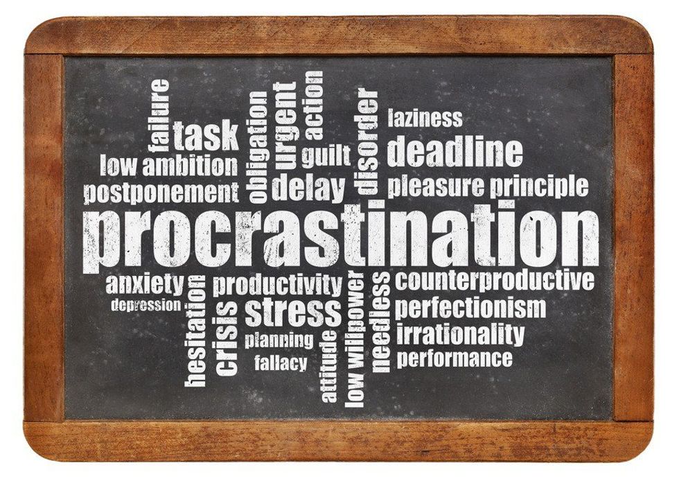 The 7 Stages Of Procrastination