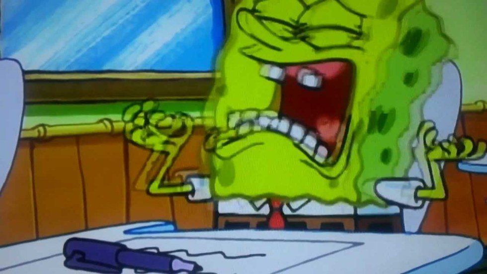 10 Spongebob Gifs To Describe Midterms