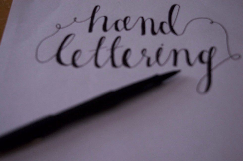 3 Easy Steps For Hand Lettering