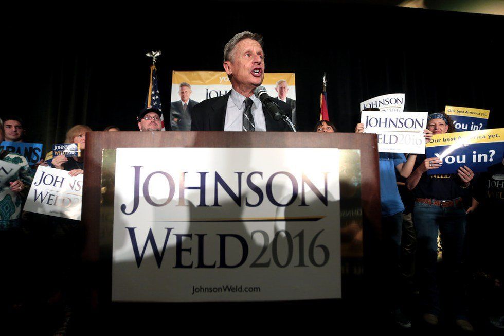 Love Bernie Sanders? Gary Johnson Is Not Your Man