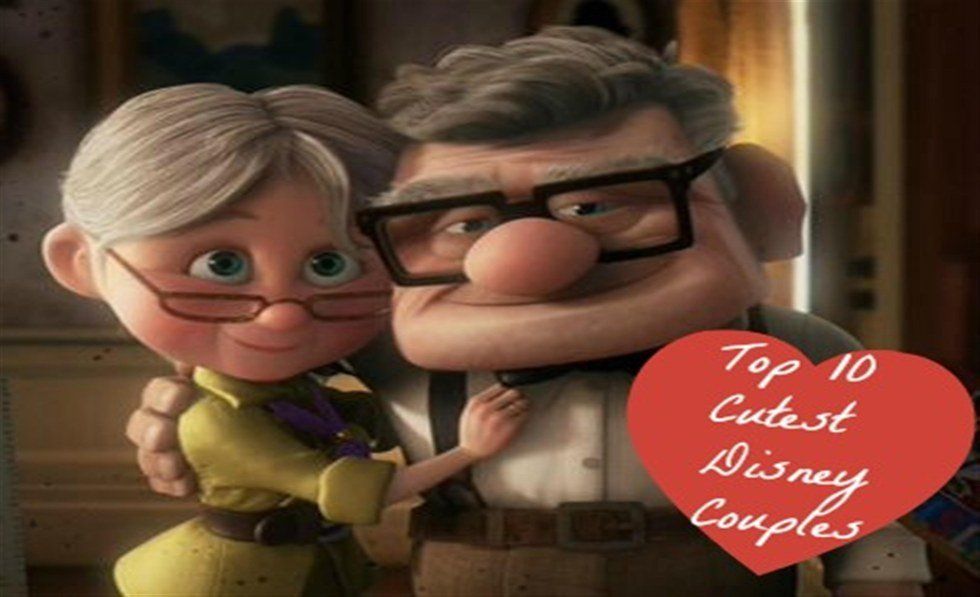 TOP 10 CUTEST DISNEY COUPLES