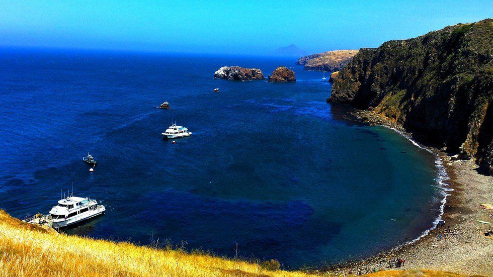 A Day Hike on Santa Cruz Island