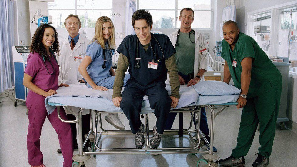 Sitting In Class As Told By Scrubs