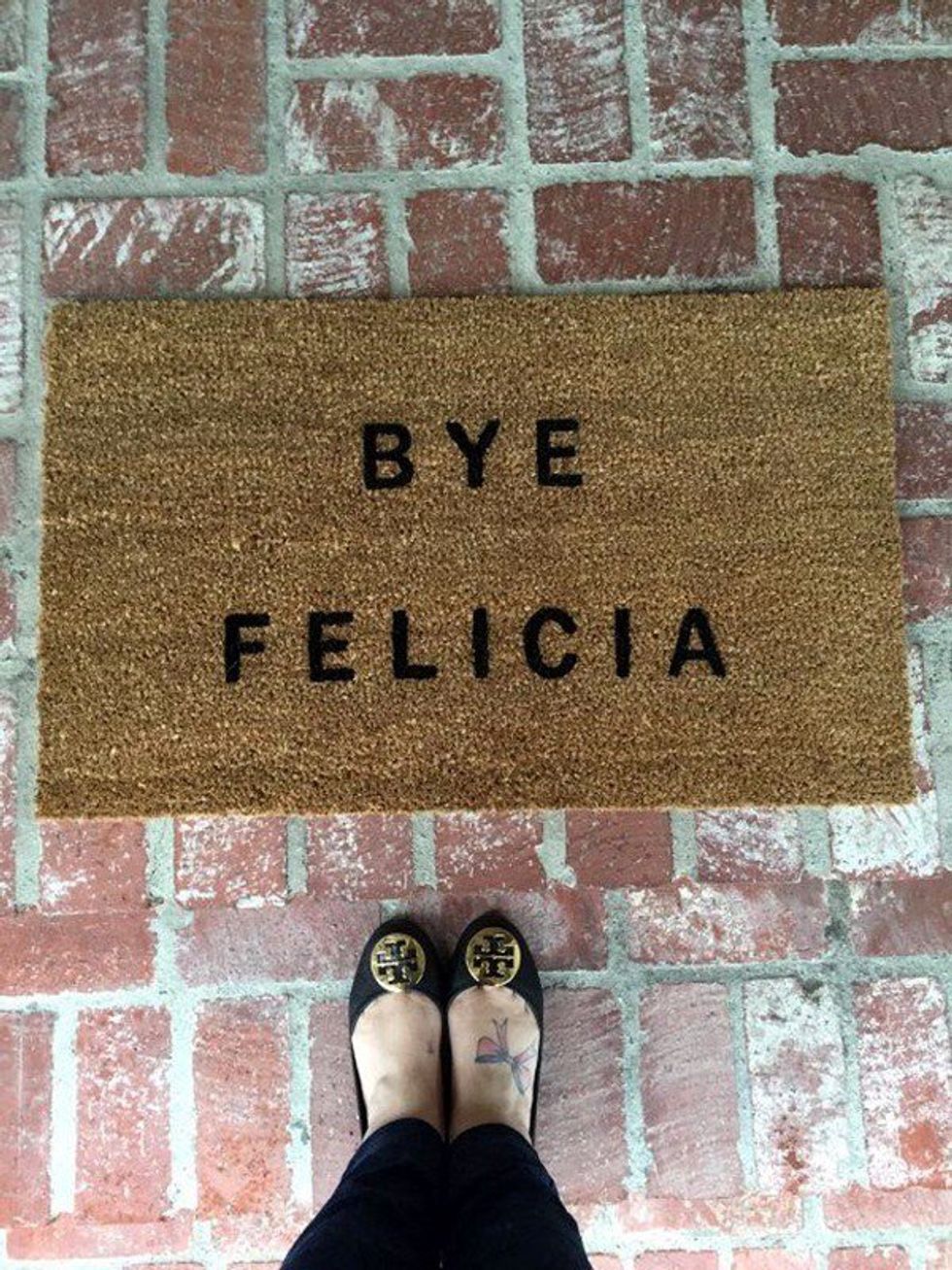 Your Doormat, No Longer