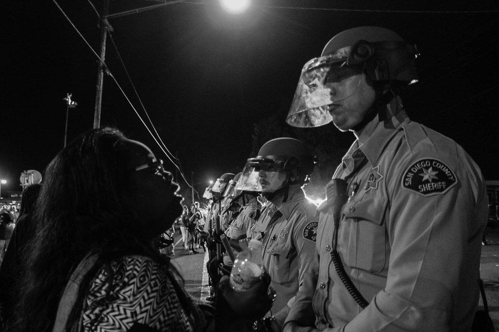 Images From Alfred Olango Black Lives Matter Protests