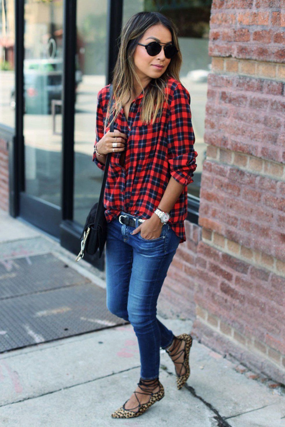 5 Ways To Wear An Oversized Flannel