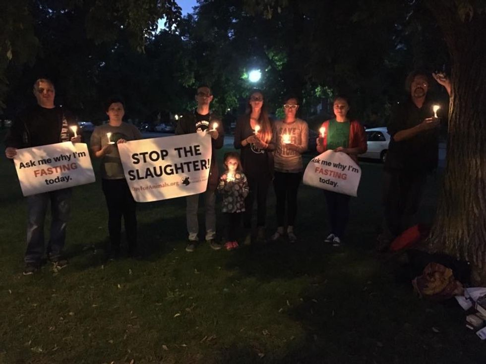 Animal Vigil at Bidwell Park in Buffalo, NY