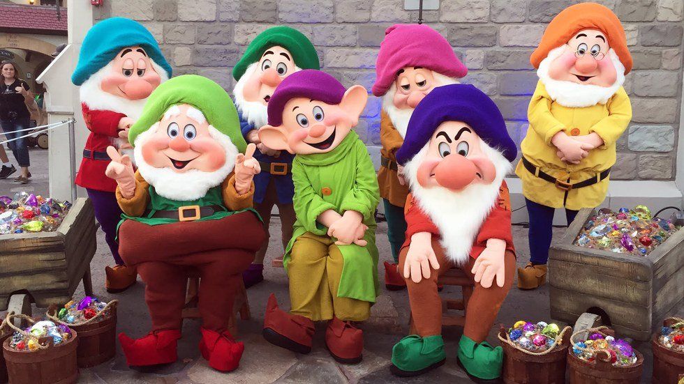 The Seven Dwarfs As College Students