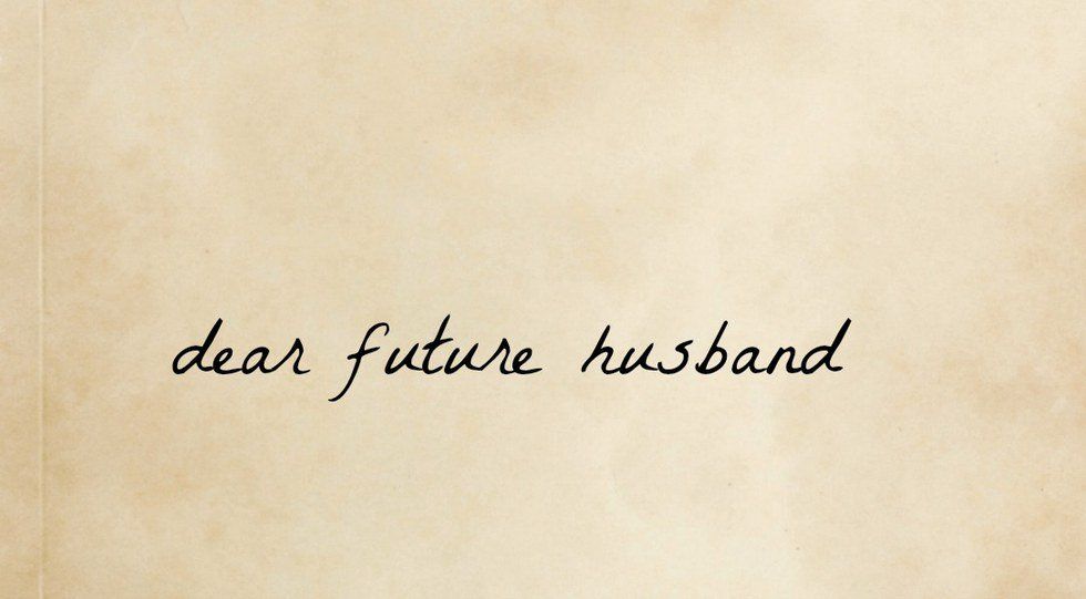 An Open Letter To My Husband-To-Be