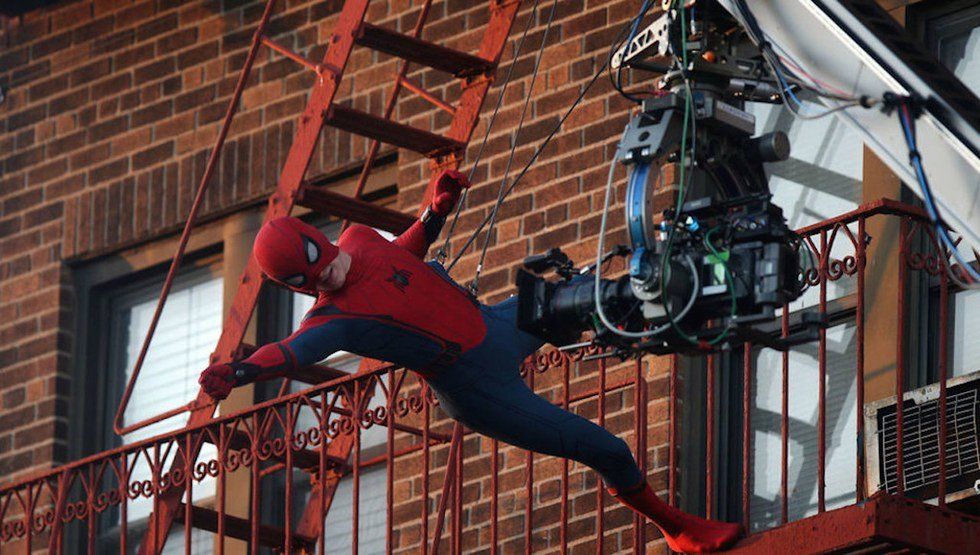 The Best Pictures From the Queens Set of Spider-Man: Homecoming