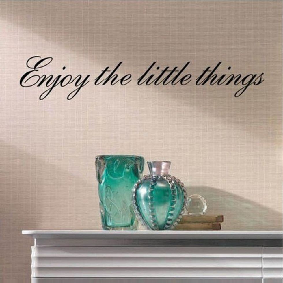 Enjoy The Little Things