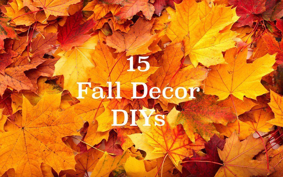 15 Fall Decor DIYs