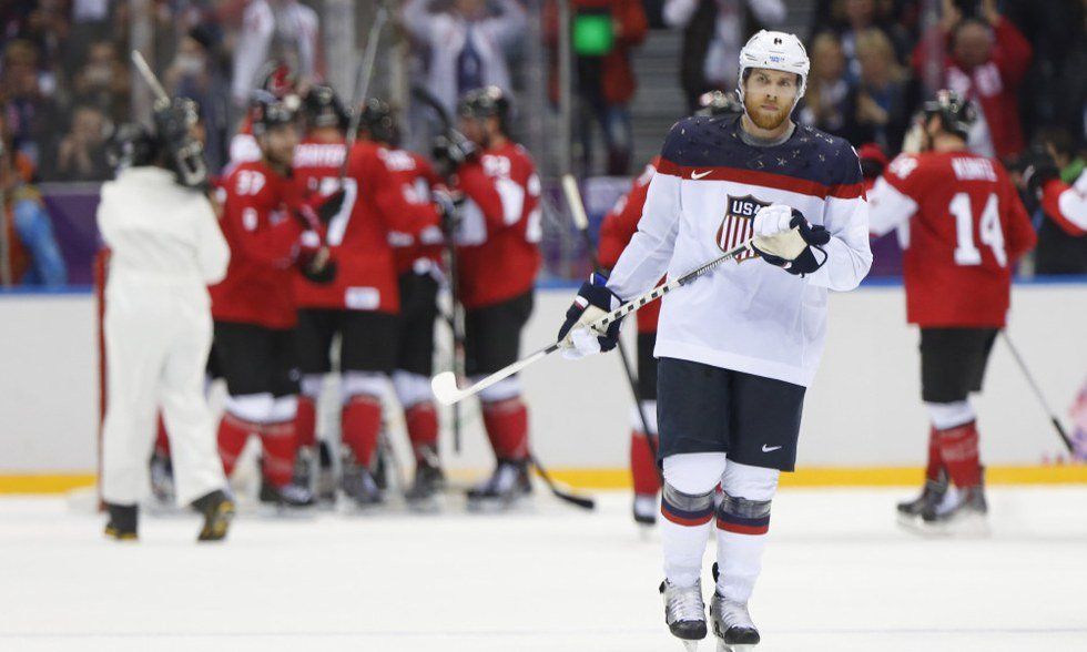 USA Out of World Cup of Hockey