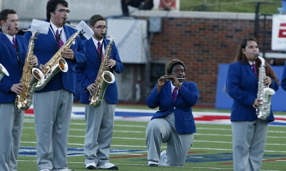 Black Lives Marching: What It Meant When The SMU Band Members Took A Knee During The National Anthem