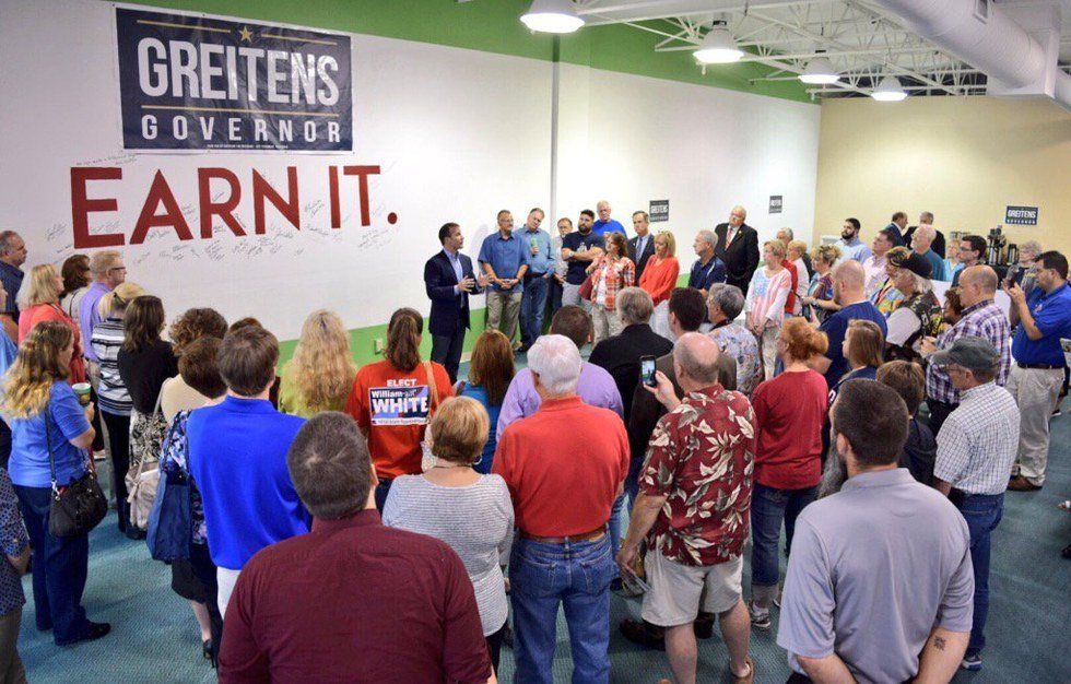 Interning for MO Republican Gubernatorial Eric Greitens's Campaign