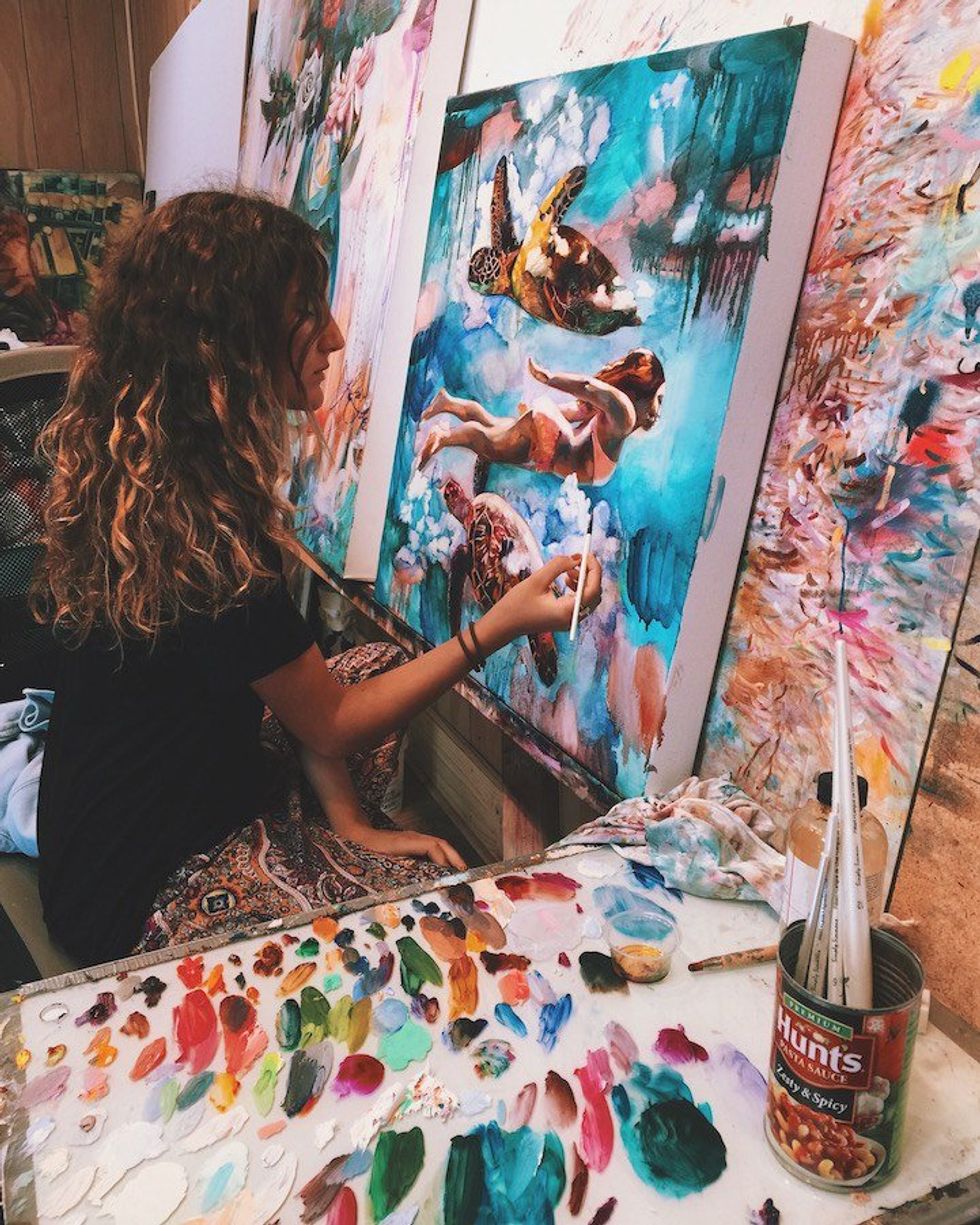 Mesmerizing Paintings From Dimitra Milan