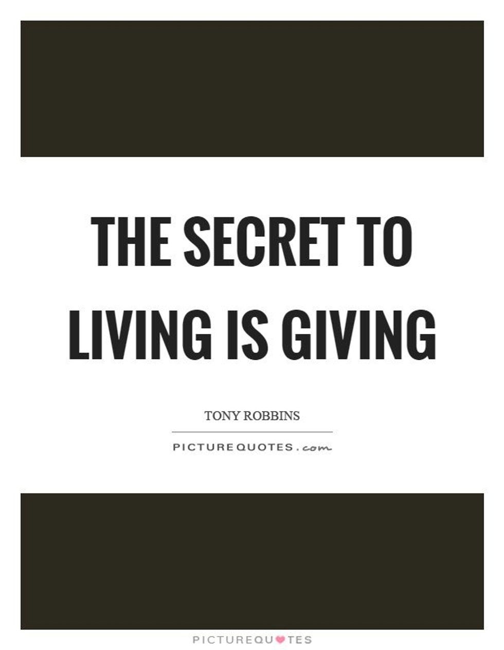 The Power of Giving