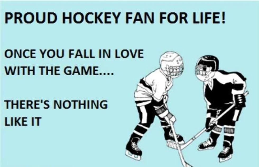 10 Struggles Of A Female Hockey Fan