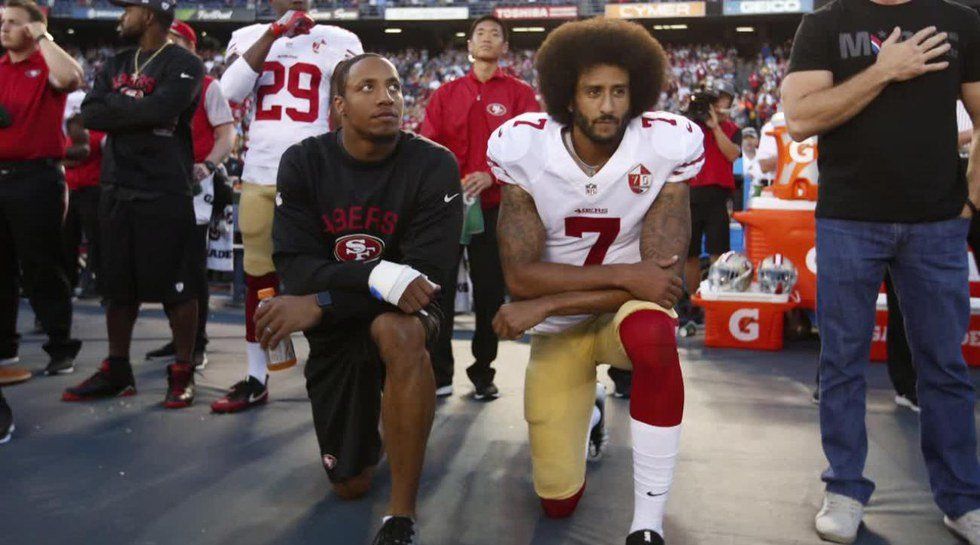 I Kneel With Colin Kaepernick and Brandon Marshall