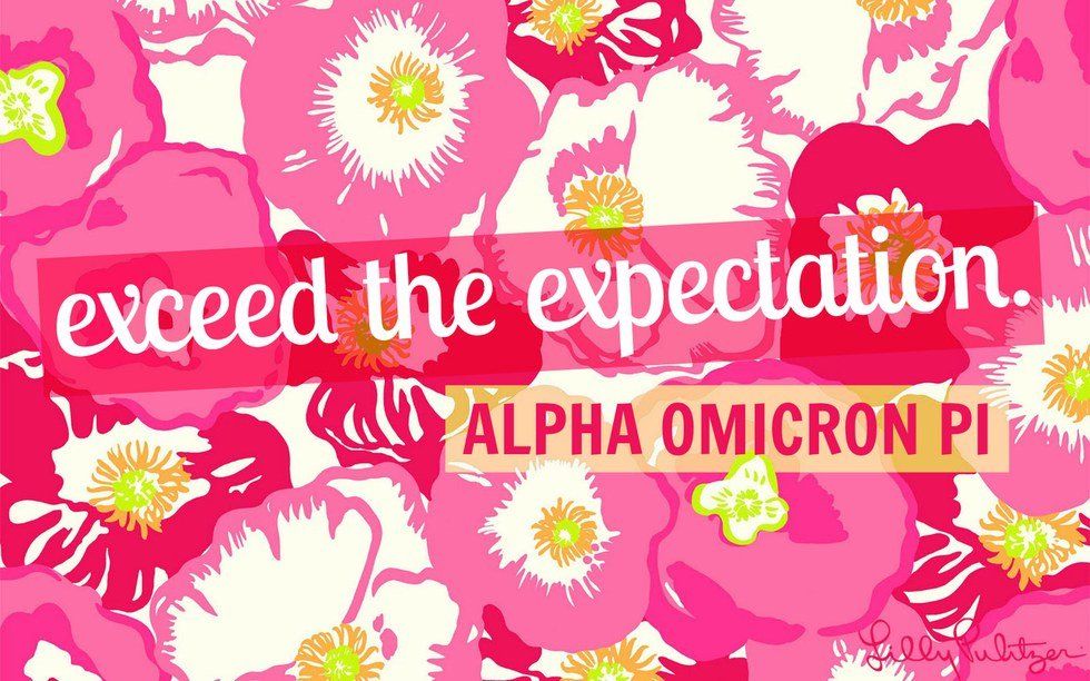 10 Signs You're An Alpha Omicron Pi