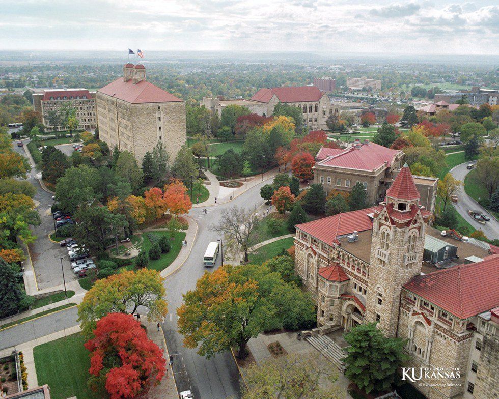 What You See On Jayhawk Boulevard