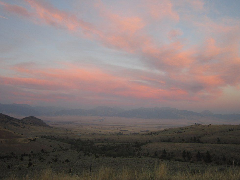 In The Shadow of The Mountains