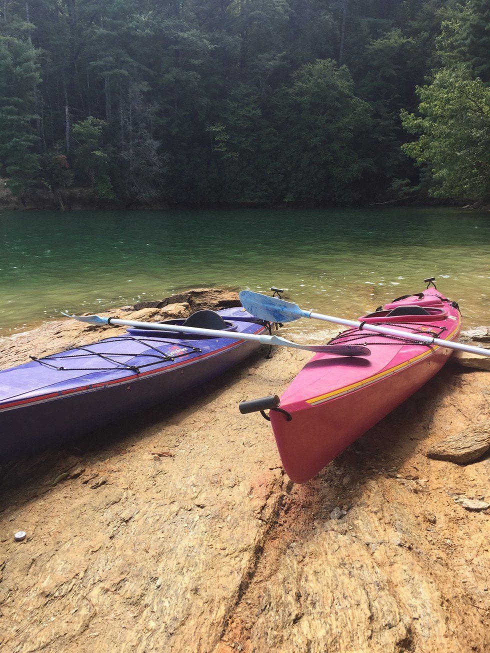 TURKEYS AND KAYAKS