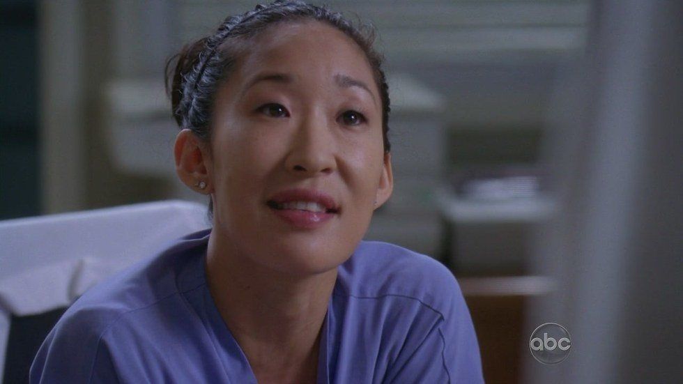 Exam 1, Told By Christina Yang Of 'Grey's Anatomy'