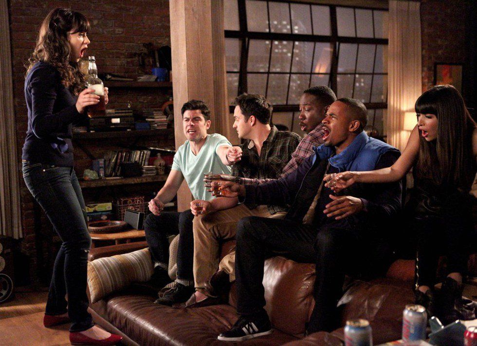 A Night Of Drinking As Told By New Girl