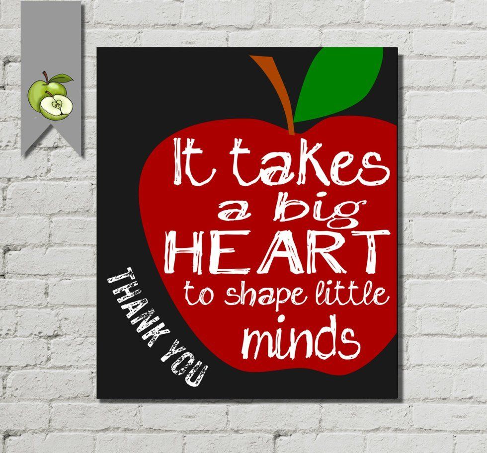 It Takes A Big Heart To Shape Little Minds