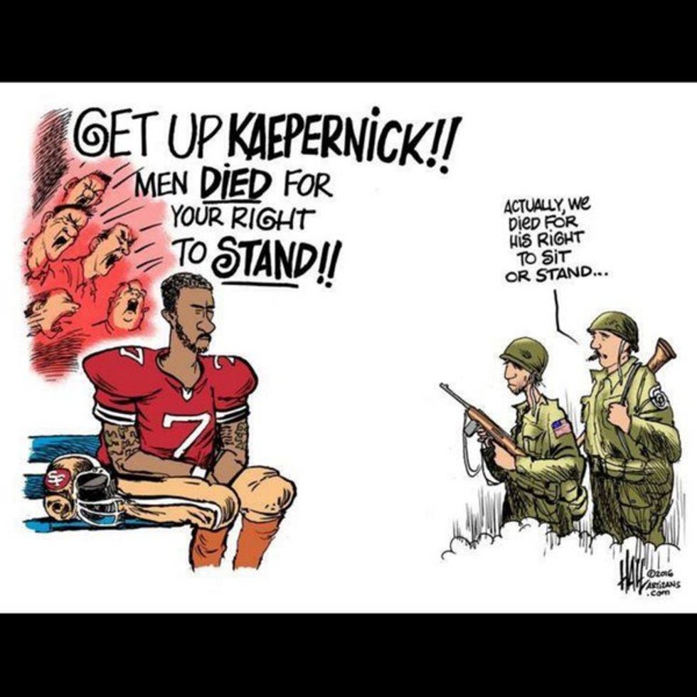 Sit Down for Justice: #VeteransforKaepernick