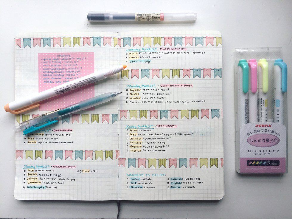 7 Ways A Bullet Journal Can Save Your Life In College