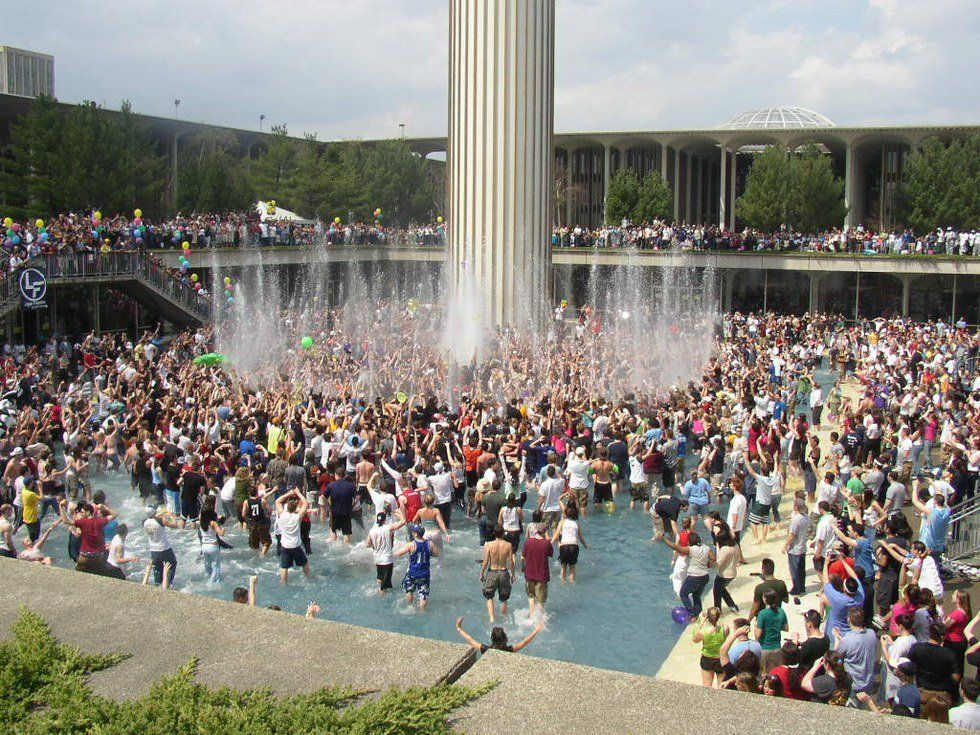 UAlbany Fountain Day